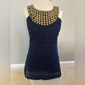 Trina Turk crochet top